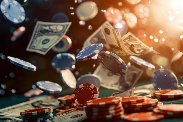 Live Casino Hold'em dealer table at cuan77